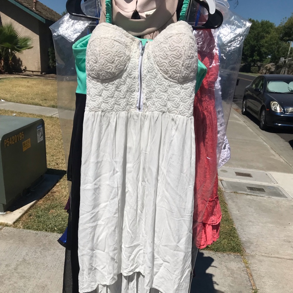 White dress
